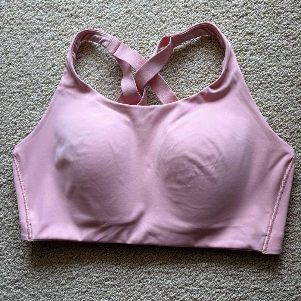 lululemon pink Energy Bra High Support. Size 36D.